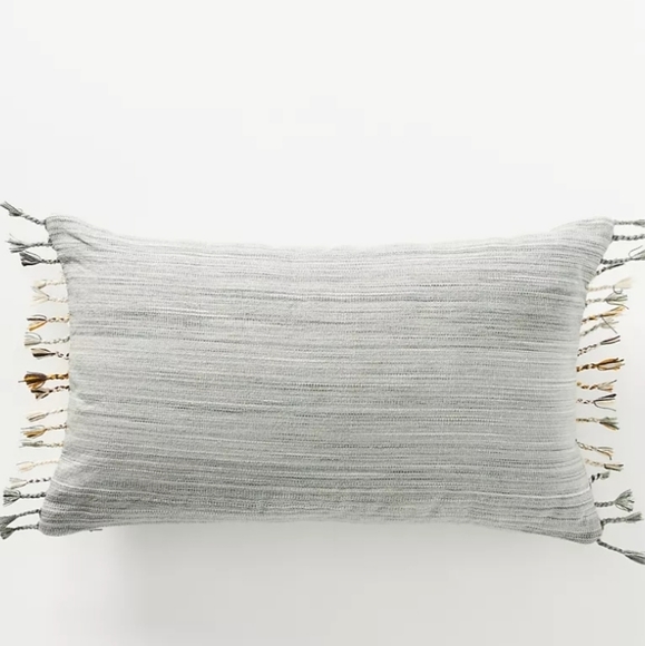 Set of 2 Anthropologie Carey Pillows- sky Anthropologie Carey Pillow- sky